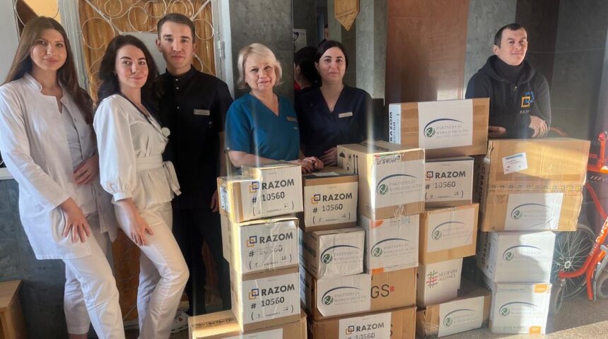 470594628 Подяка від медичного закладу організації БФ “Разом для України” за гуманітарну допомогу