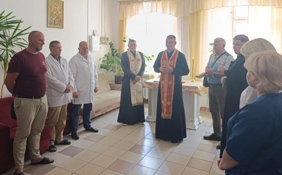 8340 У КНП ВСР «Тернопільська центральна районна лікарня» освячено капличку